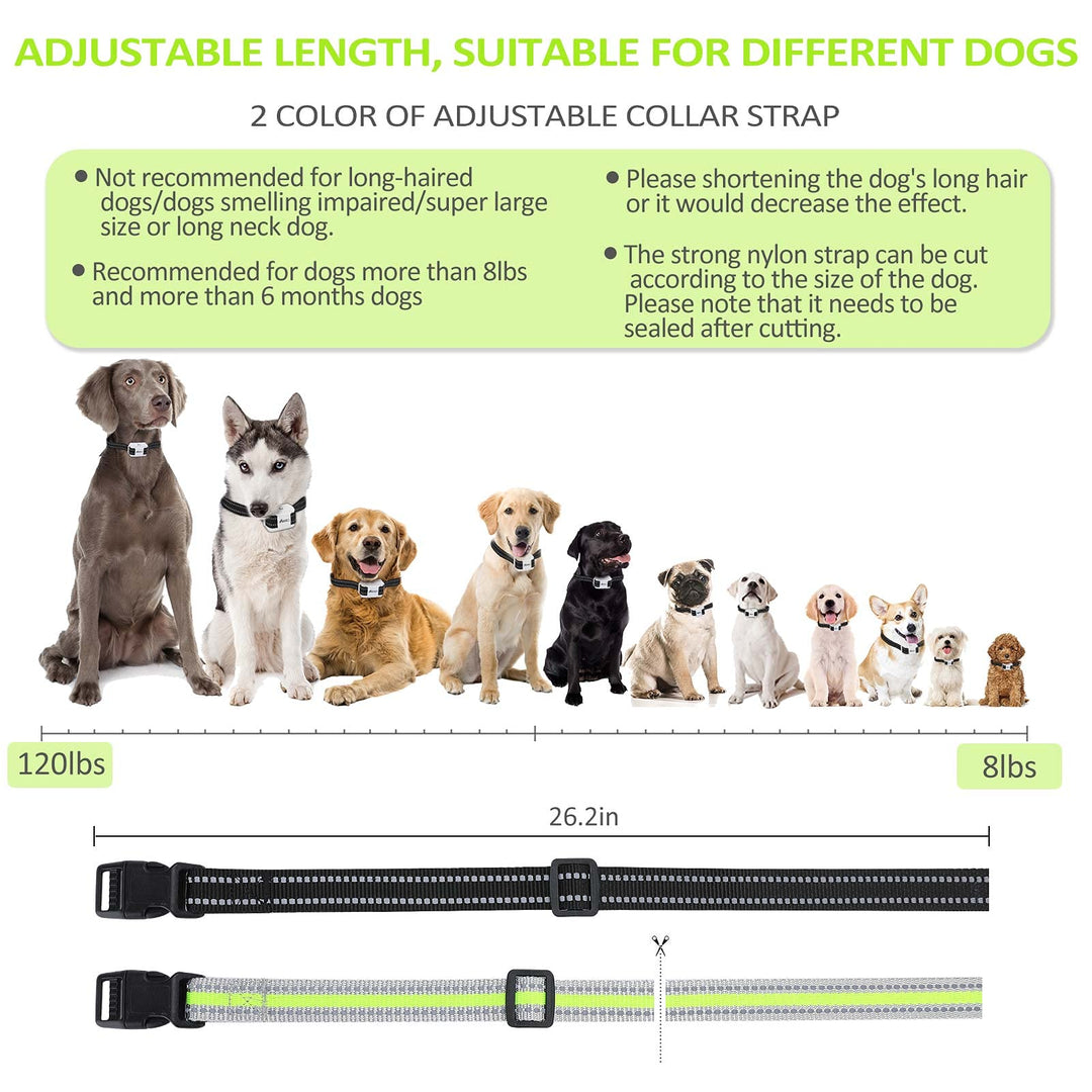 Auto Citronella Spray Bark Collar for Dogs, [Include 1 Refill NO Remote] Spray Dog Training Collar, Humane Citronella Dog Barking Collars, Safer Anti Barking Control Collar for L/M/S Dogs