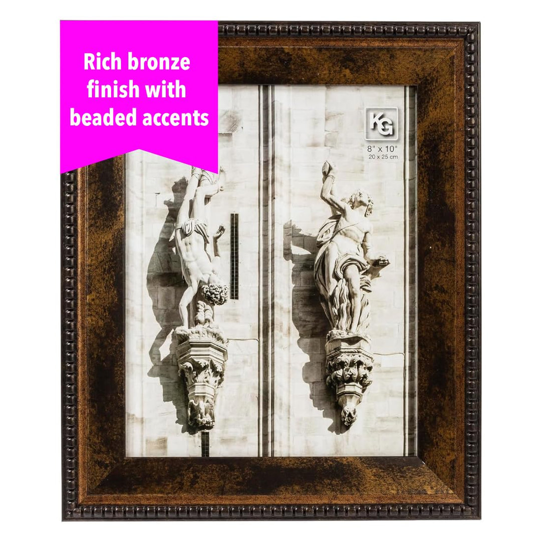 PH43835-5 Traditional Picture-Frames, 8 by 10-Inch, Bronze
