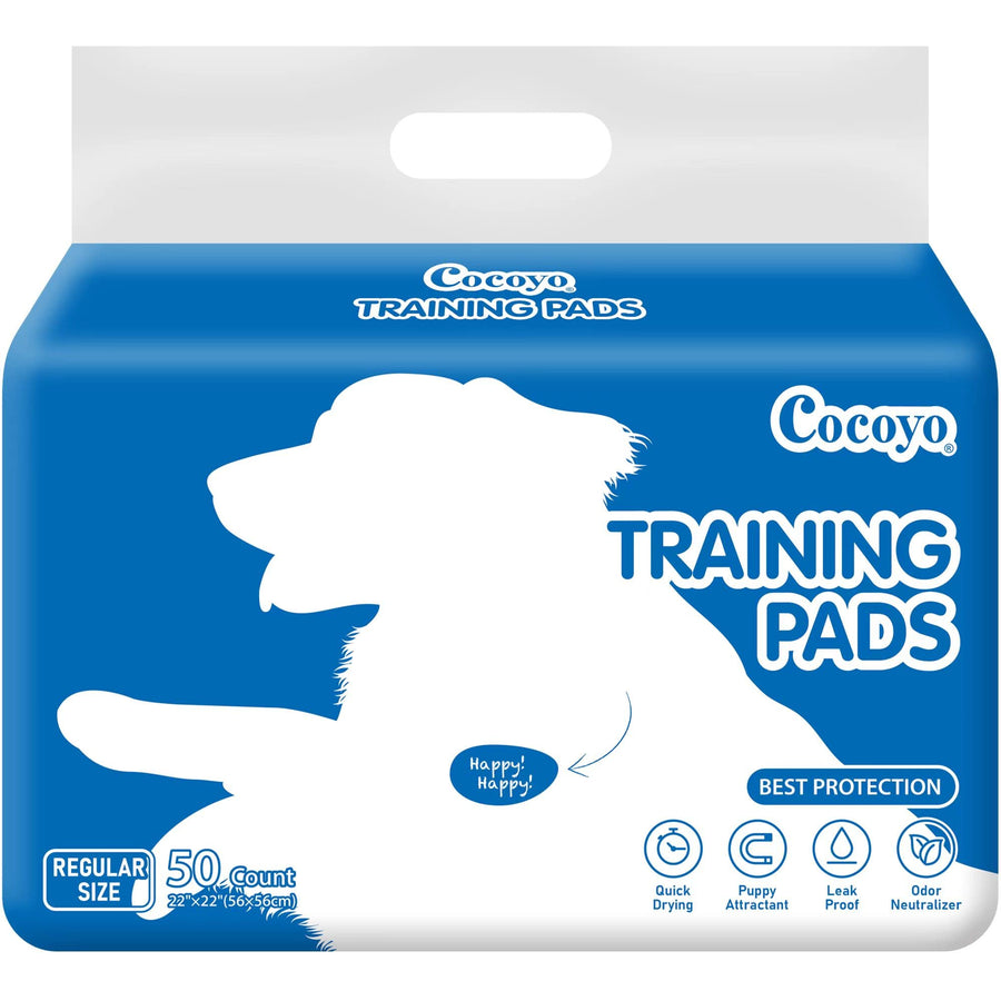 Best Value 22x22 Dog Training Pads 50 Count | Dog Pee Pads | Super Absorbent Puppy Pads,White