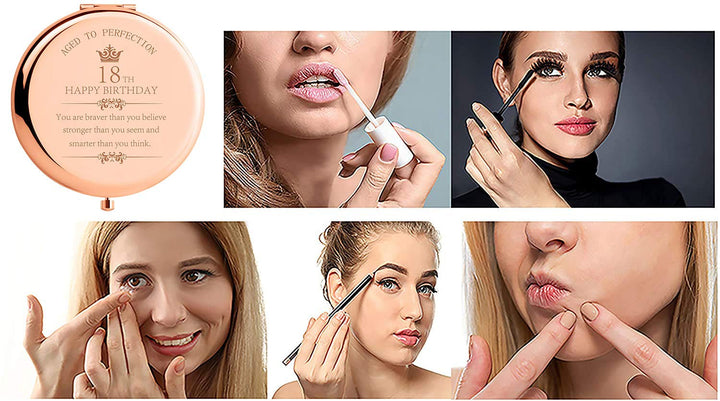 18th Birthday Gift for Girls You are Braver Than You Believe Stainless Strong Than You Seem Inspirational Unique Birthday Gift Ideas for Daughter Sister Niece