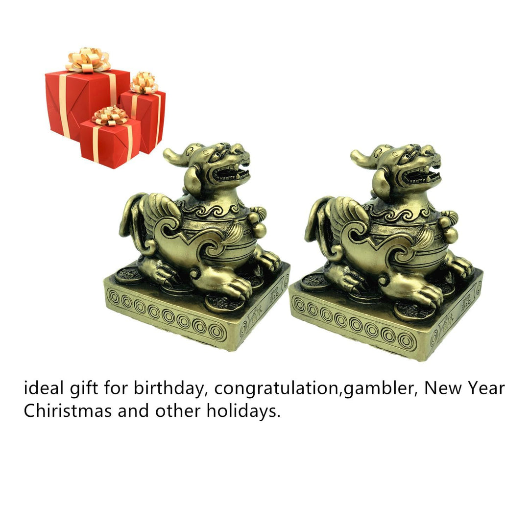 Feng Shui Pi Yao/Pi Xiu Decoration Statue for Protection and Wealth Luck