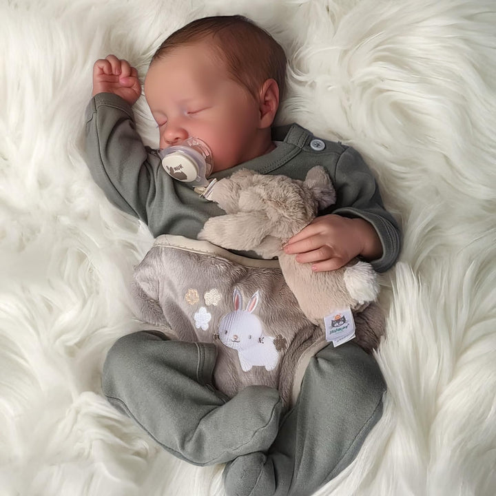 JIZHI Lifelike Reborn Baby Dolls - 17 inches Realistic 