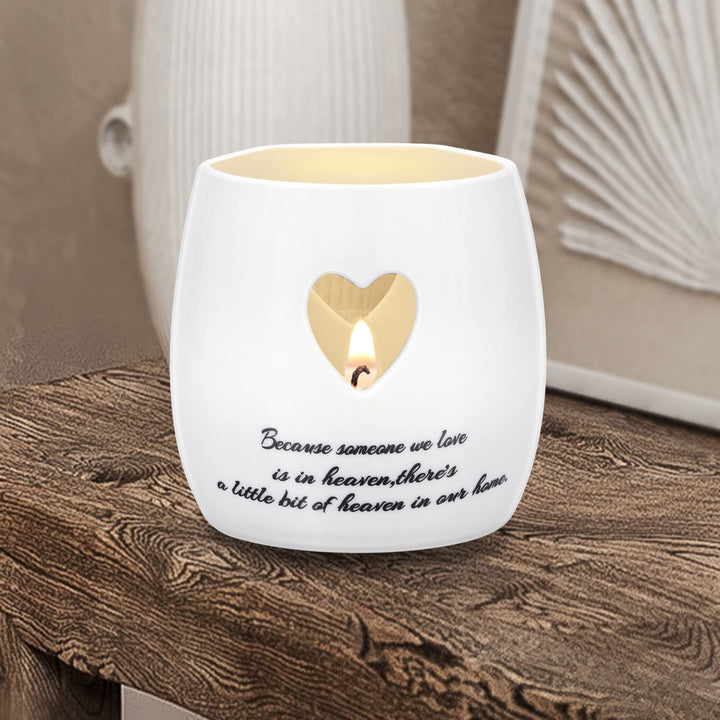 Sympathy Mourning Funeral Gifts Loss Loved One Condolences Gift Basket Include Tea Lights Candle Holder Remembrance Jewelry Memorial