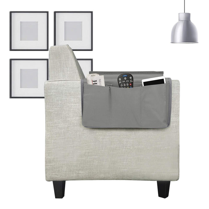 Non-Slip Armchair Caddy with Cup Holder Arm Rest Organi