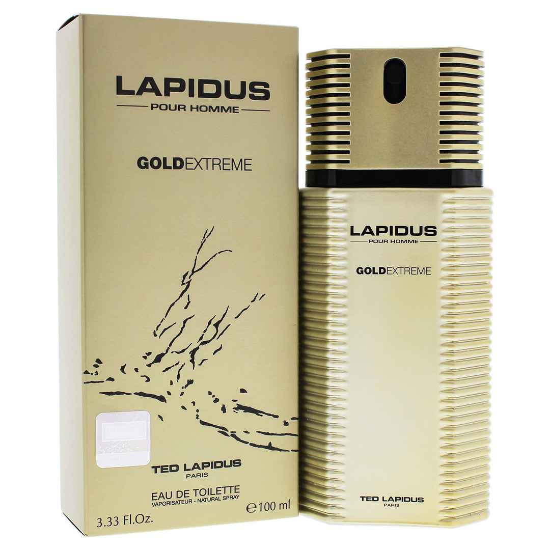 Ted Lapidus Cologne, Gold Extreme, 3.3 Ounce