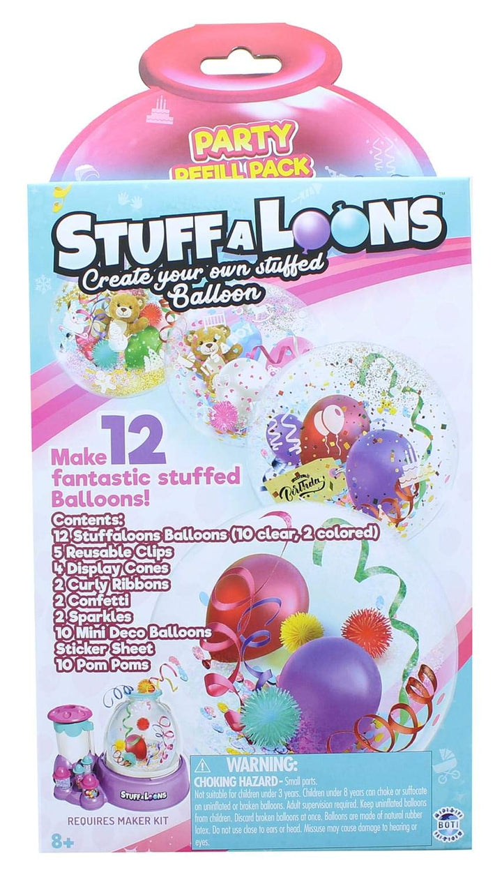 Stuff-A-Loons - Party Refill Pack - Includes 10 Balloon
