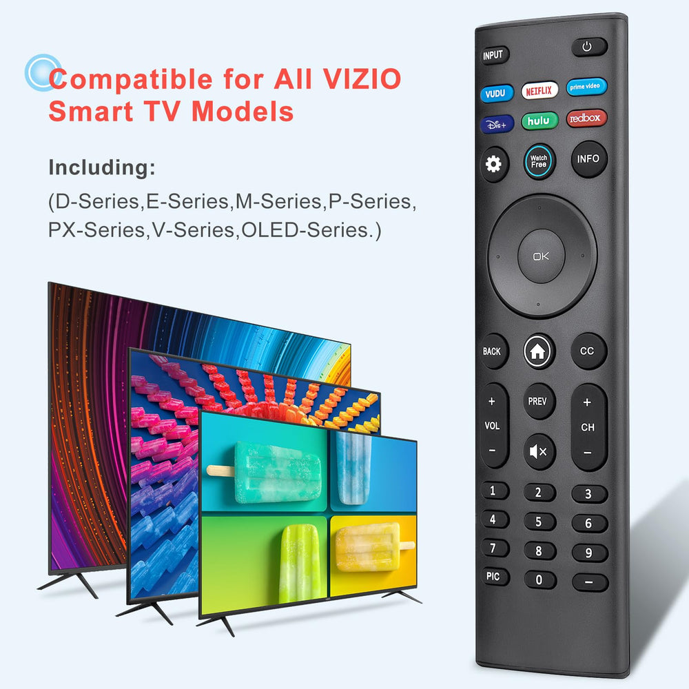 Universal Remote Control XRT140 for VIZIO Smart TV Remo