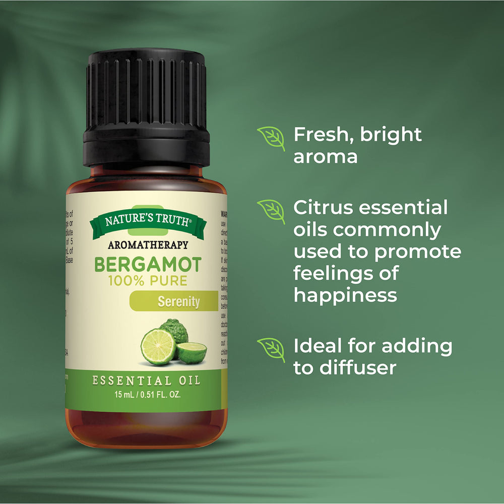 Bergamot: Nature's Truth Vitamins Bergamot Essentia