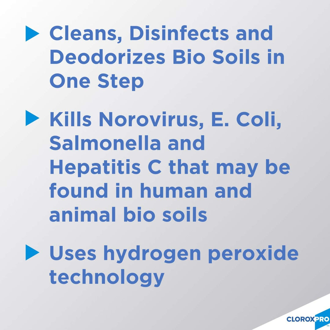 CloroxPro Disinfecting Bio Stain &amp; Odor Remover