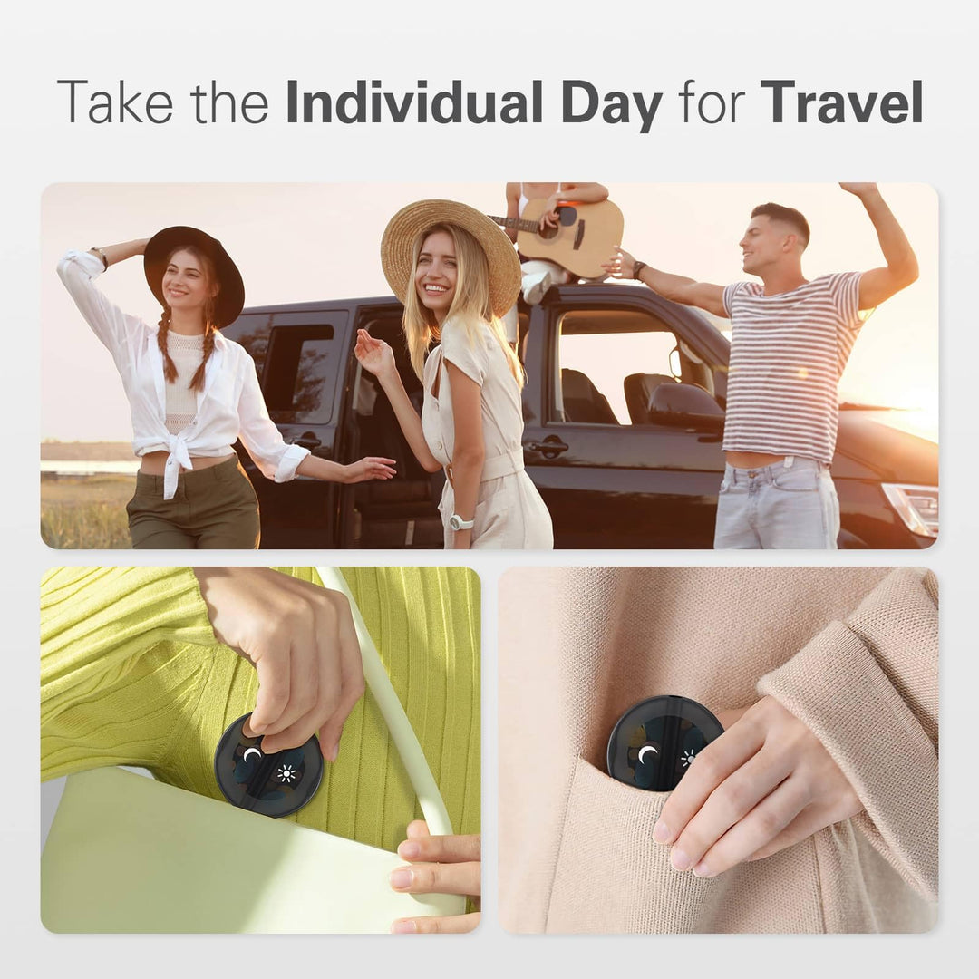 TookMag Pill Organizer 2 Times a Day, Weekly AM PM Pill