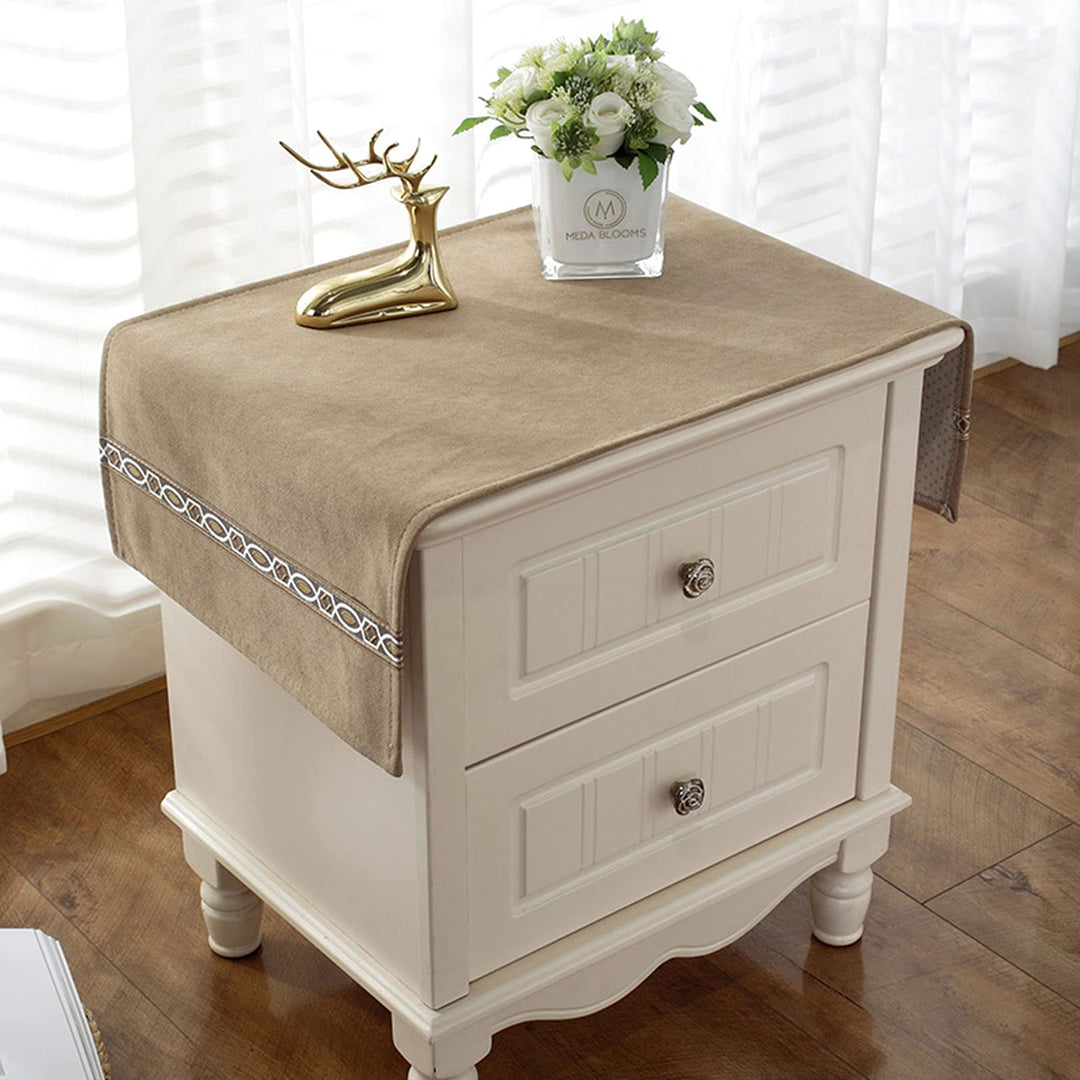 COMFEELING Bedside Tablecloth Table Dustcover Bedside T
