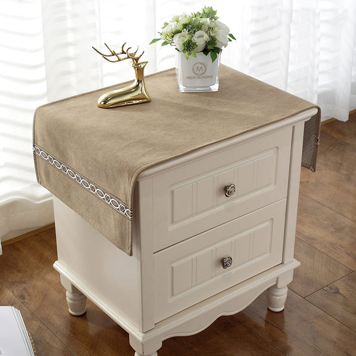 COMFEELING Bedside Tablecloth Table Dustcover Bedside T