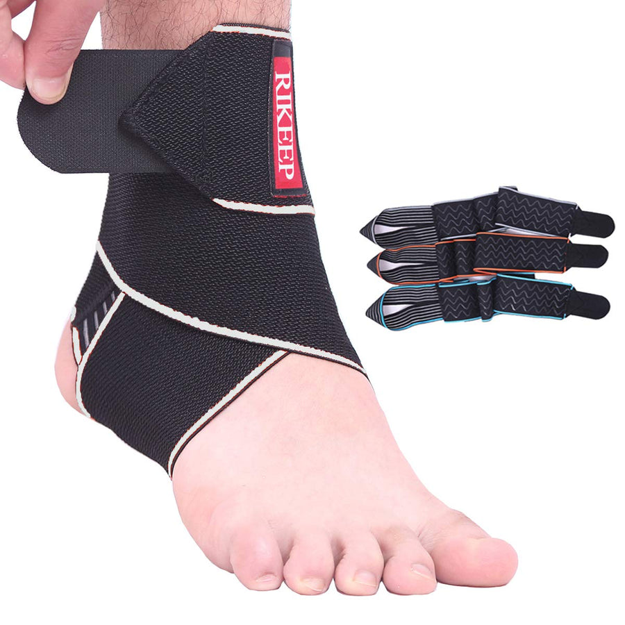 Ankle Brace,Adjustable Ankle Support Breathable Nylon M