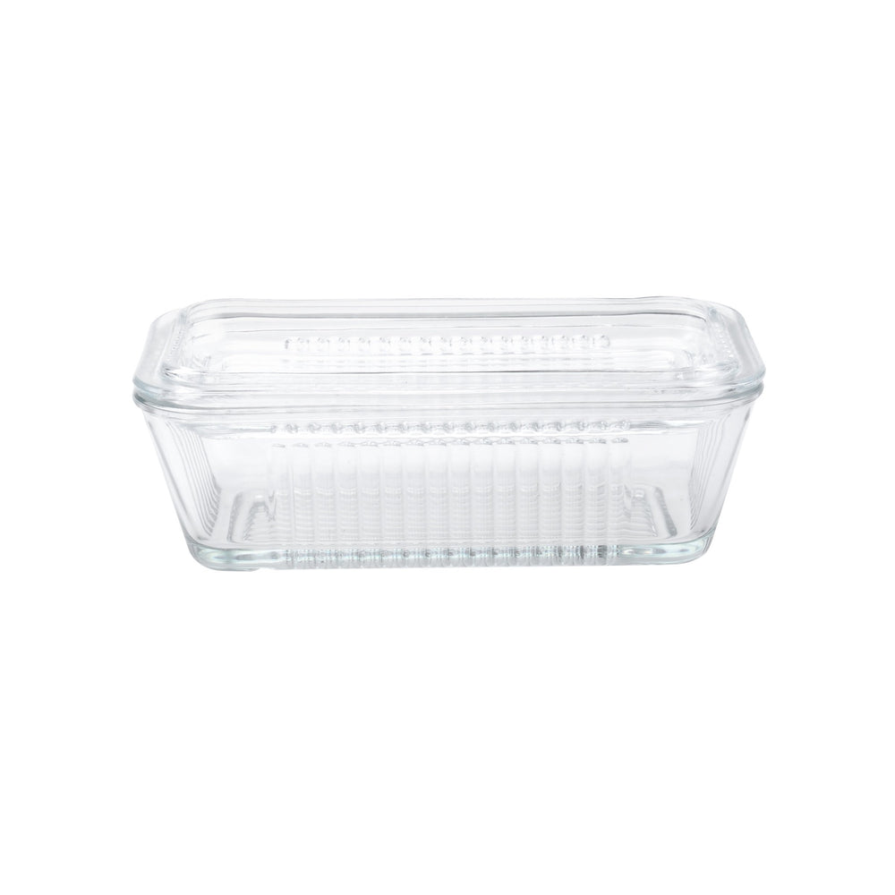 Multi Function Butter Dish, One Size, Clear