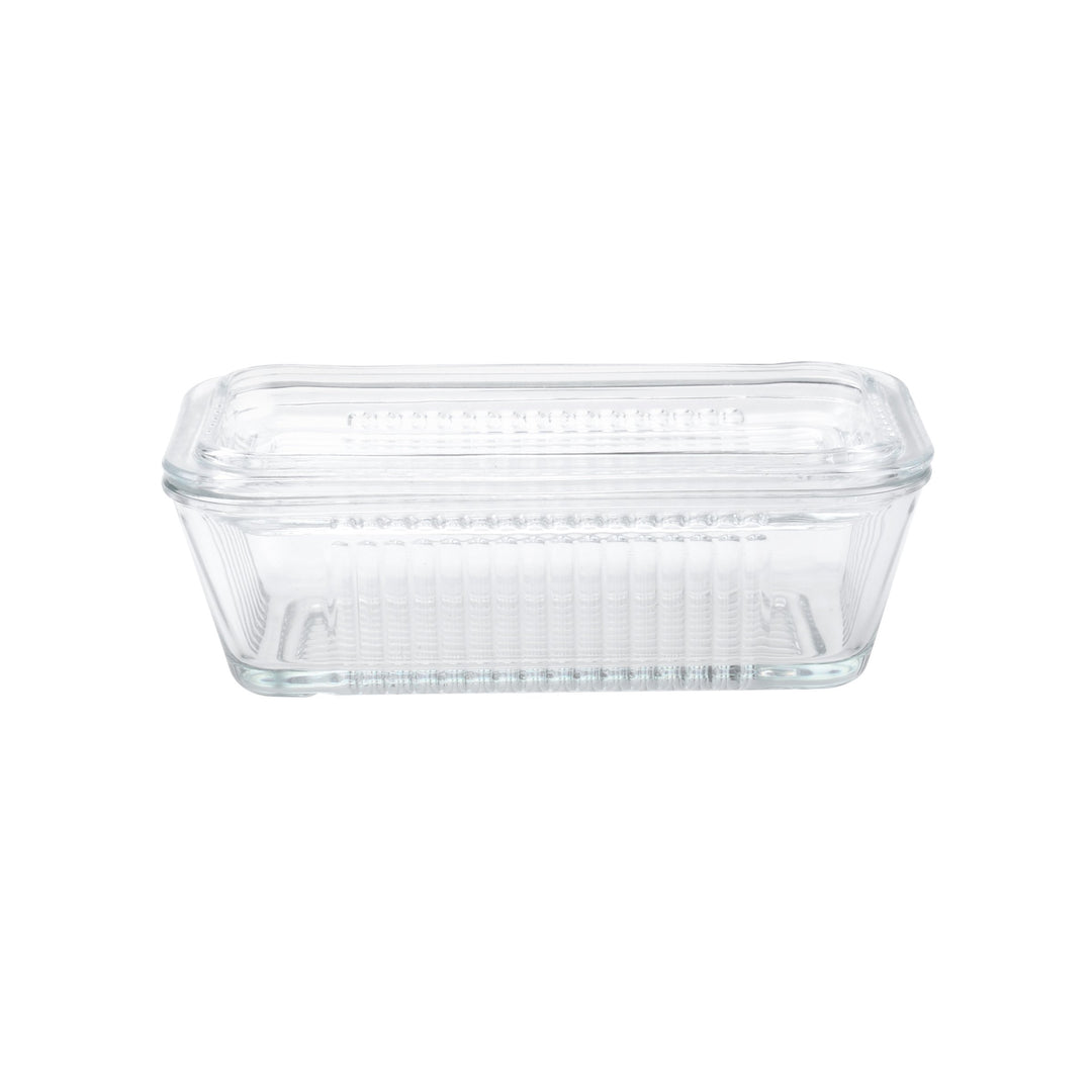 Multi Function Butter Dish, One Size, Clear