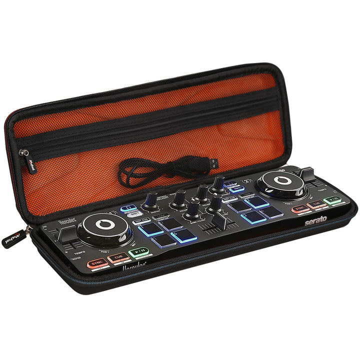 Mchoi Hard Portable Case Compatible with Hercules DJControl Starlight Pocket USB DJ Controller,Case Only