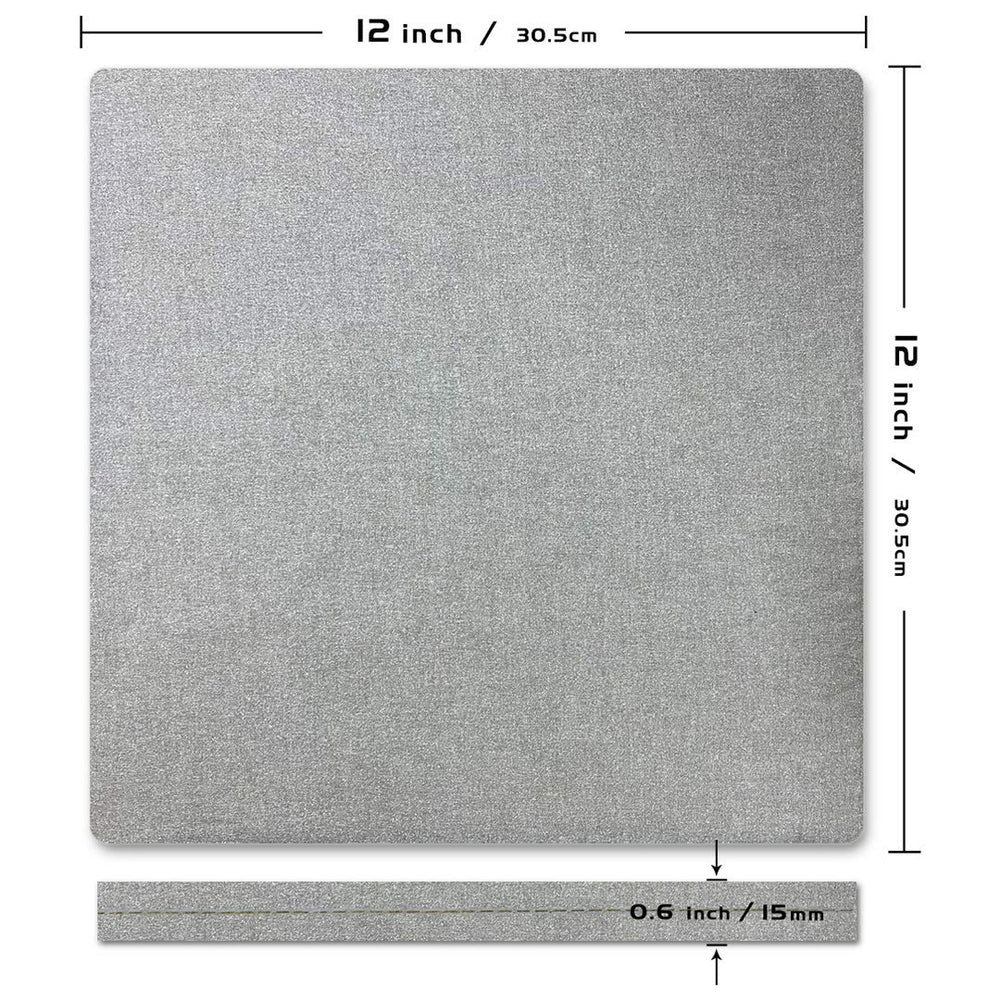 Heat Press Mat for Cricut Easypress Both Sides Applicable - 12 x 12 Cricket Craft Vinyl Ironing Insulation Transfer Heating Mats for Easypress 2