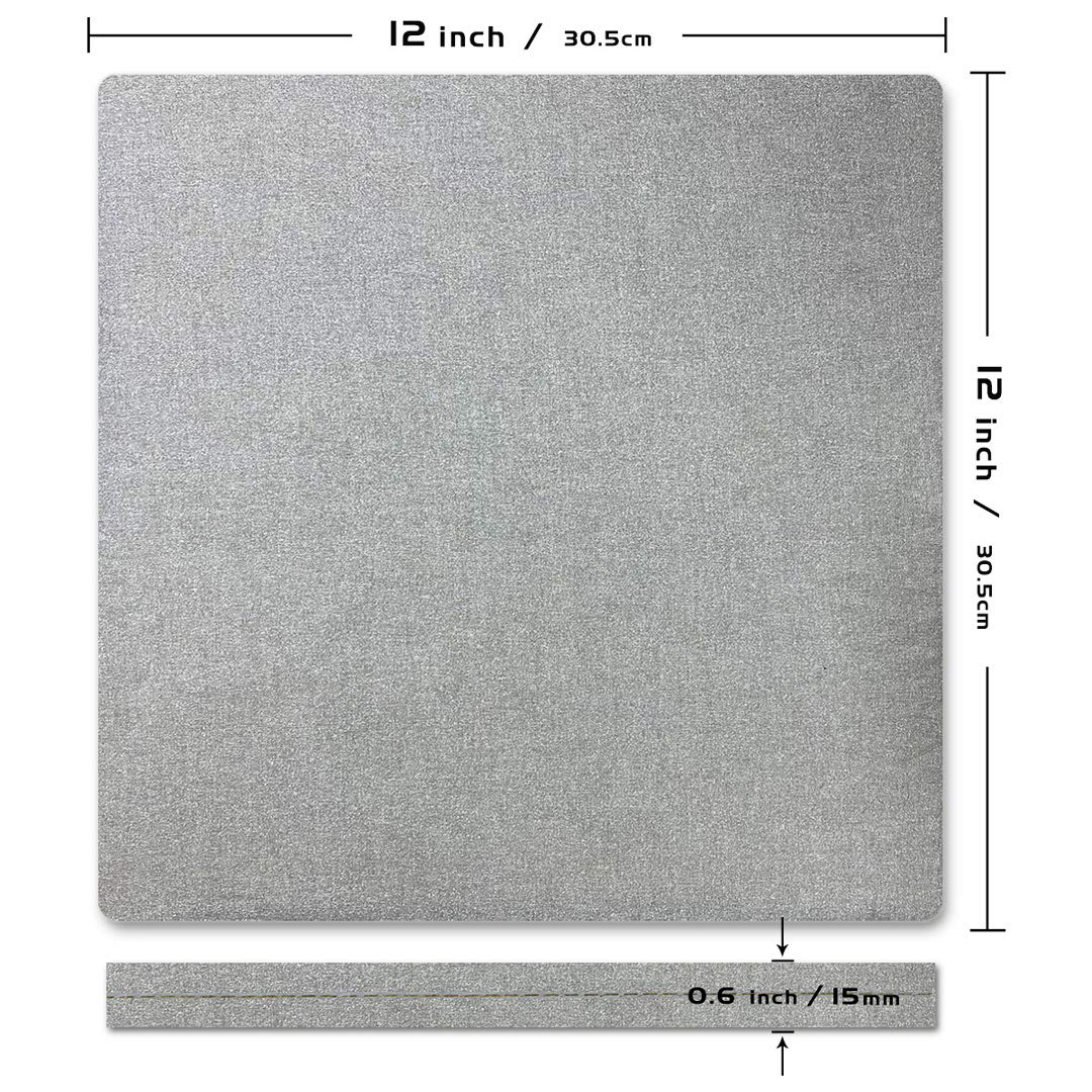 Heat Press Mat for Cricut Easypress Both Sides Applicable - 12 x 12 Cricket Craft Vinyl Ironing Insulation Transfer Heating Mats for Easypress 2