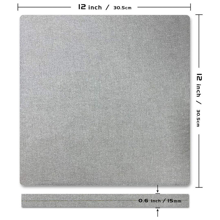 Heat Press Mat for Cricut Easypress Both Sides Applicable - 12 x 12 Cricket Craft Vinyl Ironing Insulation Transfer Heating Mats for Easypress 2