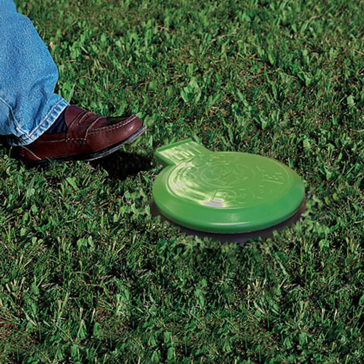 The Original In-Ground Dog Waste Disposal System, Black with Green Lid (3800X)