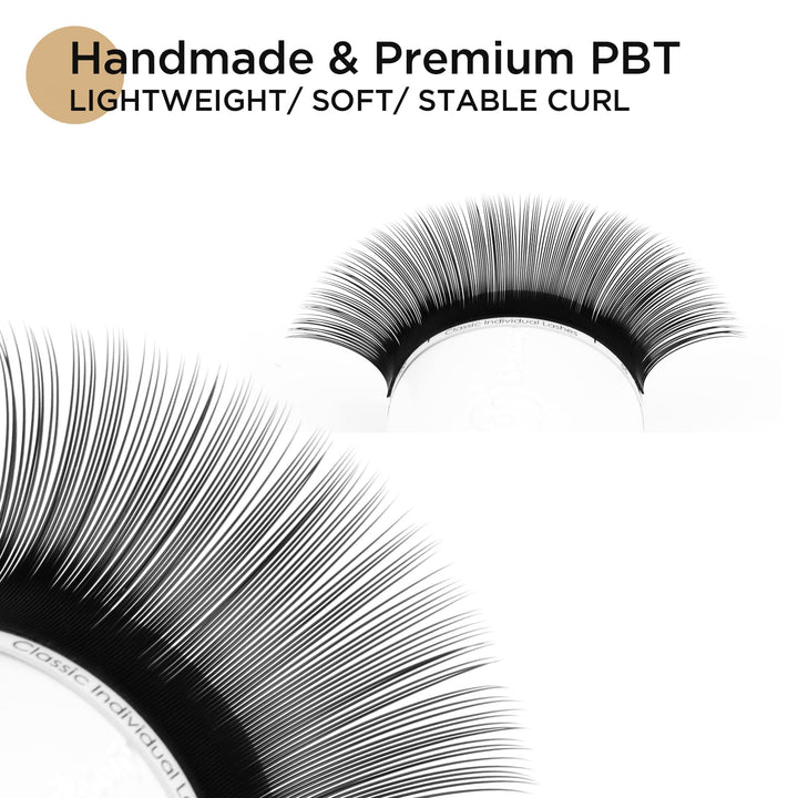 LASHVIEW Lash Building 0.10 C Mix Tray Eyelash Extensions 8-15mm in One Tray