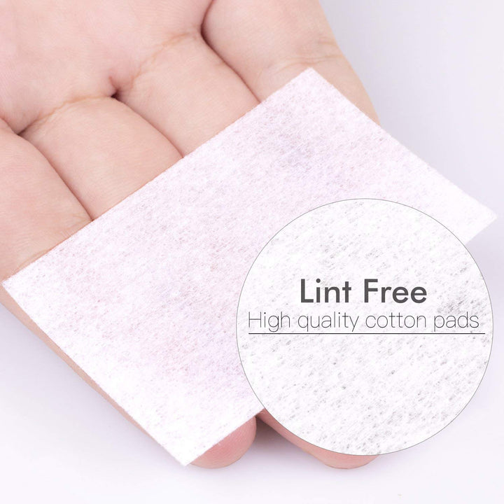 -Boutique Push Down Dispenser 1PCS BPA Free Nail Polish Remover Bottle Dispenser With Nail Polish Wraps Wipes Pads Cotton 1000PCS For Nail Art Acrylic Liquid Polish Alcohol