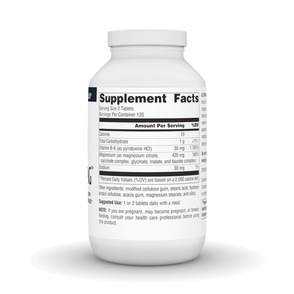Ultra-Mag High-Efficiency Magnesium Complex - Maintains Muscle & Nerve Function - 240 Tablets