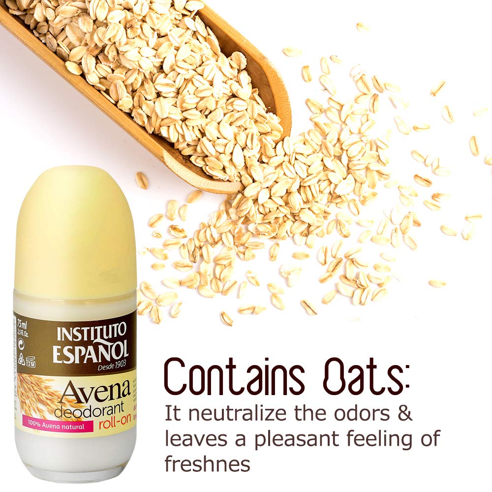 Oat Roll On Deodorant Soft Fresh Neutralizes Odors All Day No Irritation