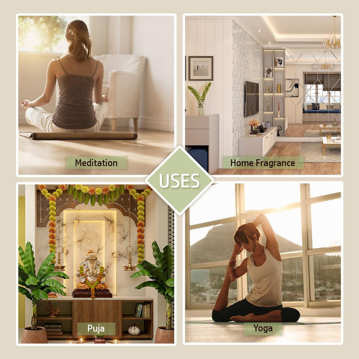 Sai Baba Nag Champa Incense Sticks, 100-gram (Pack of 2)