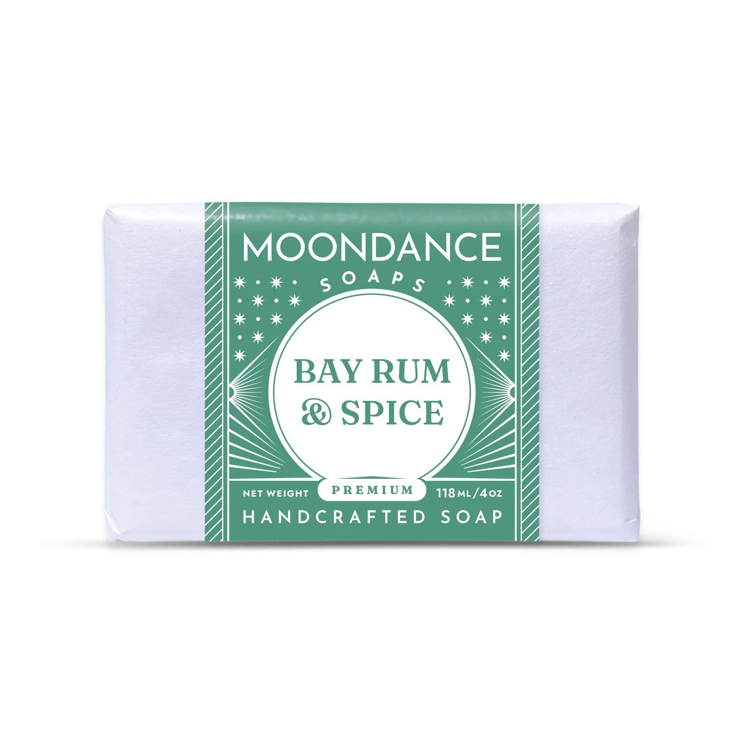 Bay Rum Soap by MoonDance Soaps - Handmade Soap with Cocoa Butter and Shea Butter