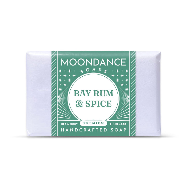 Bay Rum Soap by MoonDance Soaps - Handmade Soap with Cocoa Butter and Shea Butter