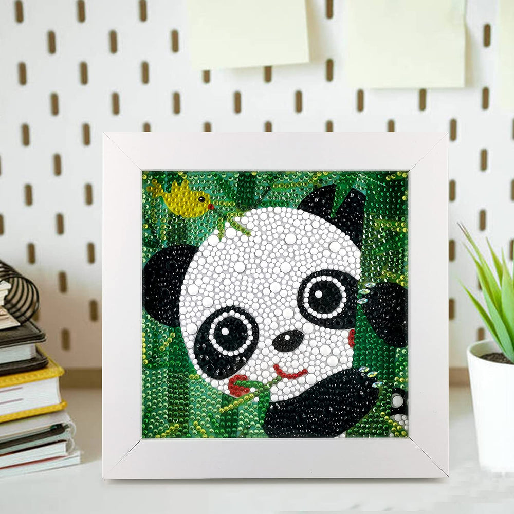 Diamond Painting for Kids with Wooden Frame, Arts and C