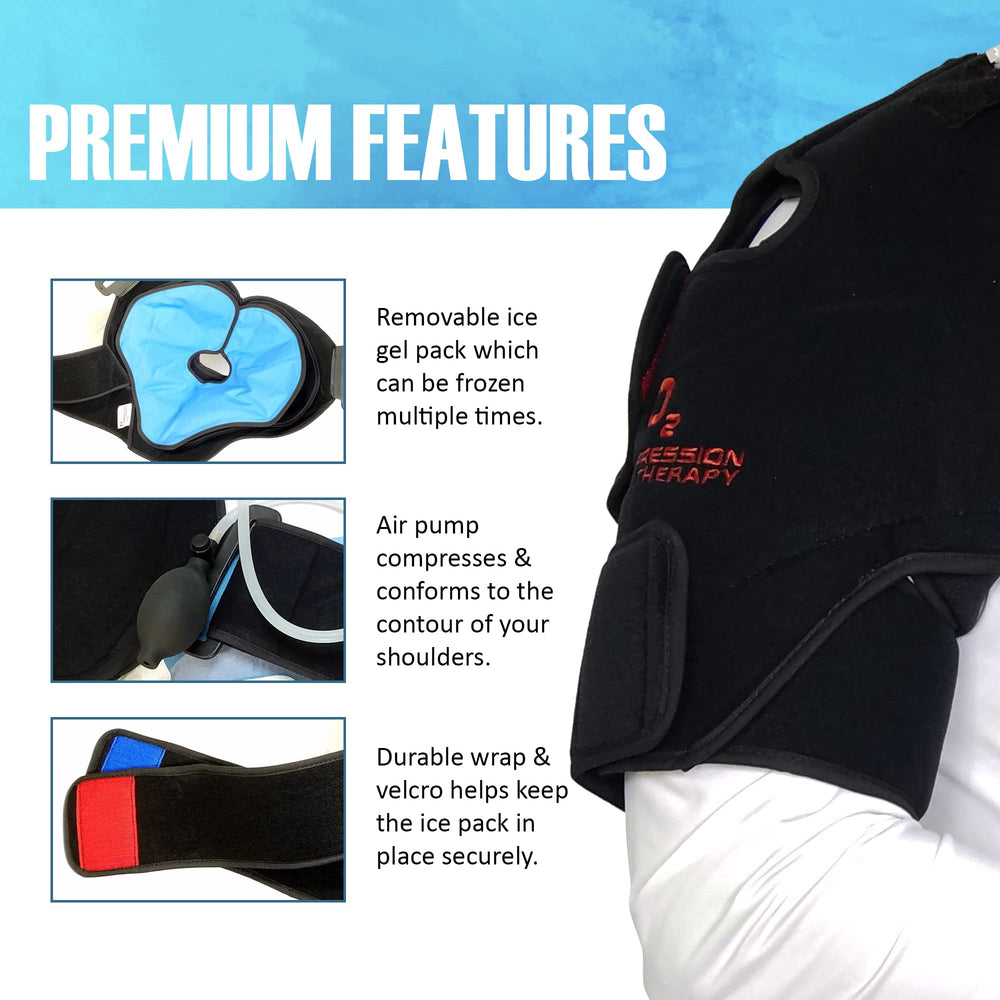 Cold and Compression Shoulder Wrap
