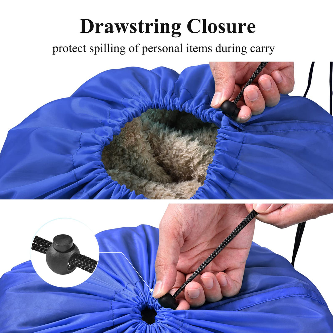 Extra Large Laundry Bag 2 Pack XL Drawstring Laundry Bag 28 x 45 inch Heavy Duty Laundry Bag Blue Clothes Organizer Washable Storage Hamper for Camp Home Dorm Hotel Laundromat Basket
