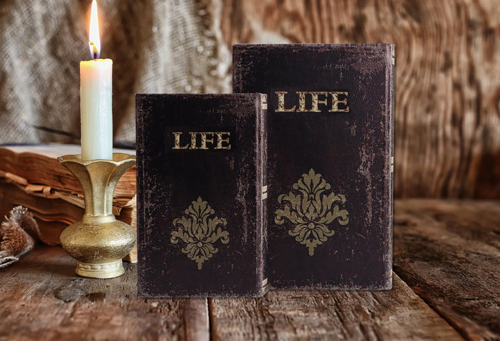SICOHOME Tarot Cards Box,5.46 Treasure Box for Trinkets,Taro Cards,Gifts and Home Decor