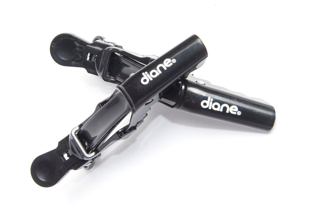 Black, 4-1/2 Inches : Diane Gator Clips (Pack of 6)