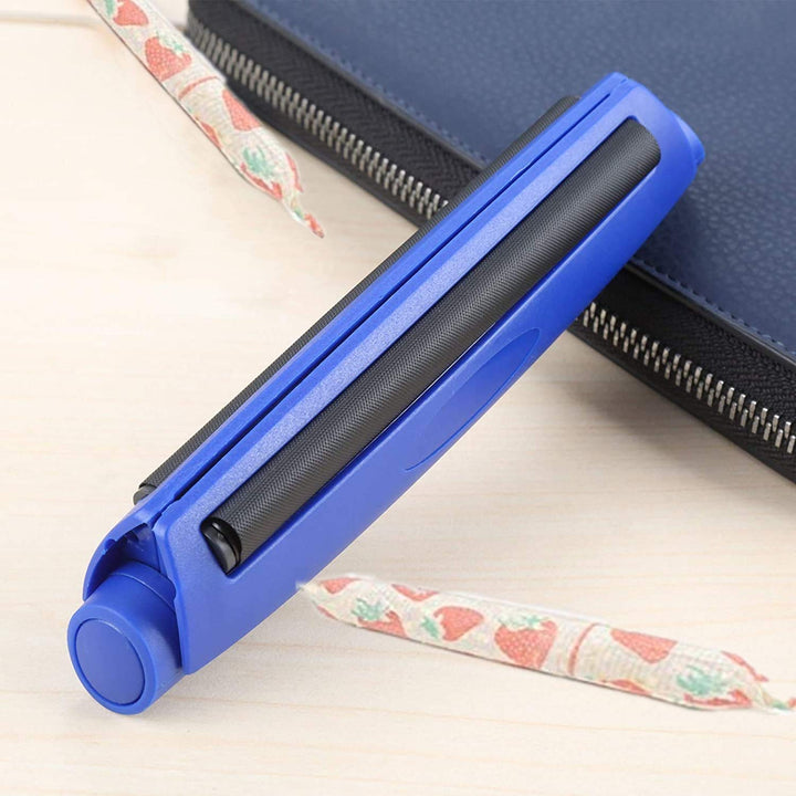 Blue Manual Tobacco Roller Maker for 110mm/4.33inch Rolling Papers Plastic Tobacco Injector Machines