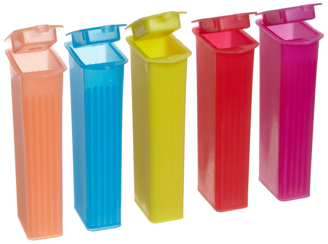 - HEA15983G HD15983G Polypropylene End Opening Slide Mailer, Assorted Colors, 5 Place, 43mm Length x 24mm Width x 88mm Height (Pack of 25)