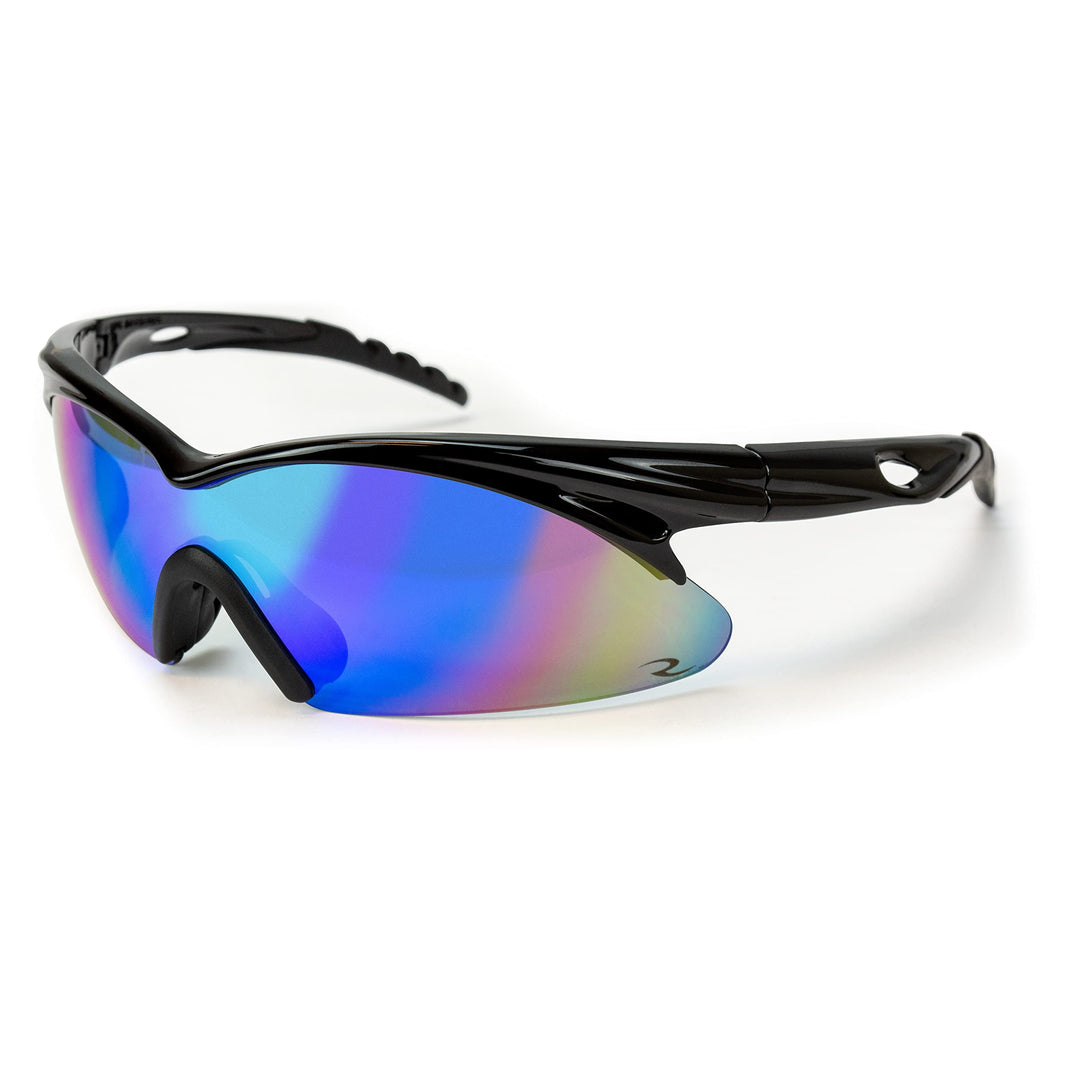 Shift Interchange Shooting Glasses (5 Interchangeable Lenses), Black Frame/Clear, Copper, Amber, Orange, One Size