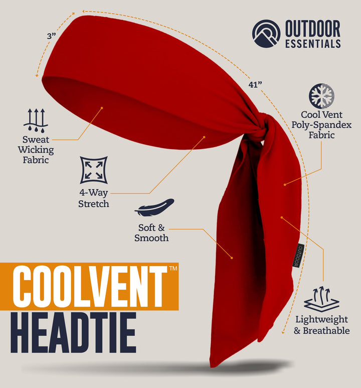 Tie Headband for Women &amp; Men - Ninja Headbands,