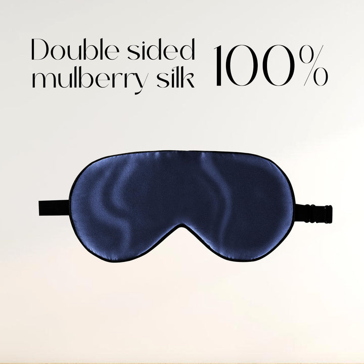 ZIMASILK Adjustable Mulberry Silk Sleep Mask Blindfold 