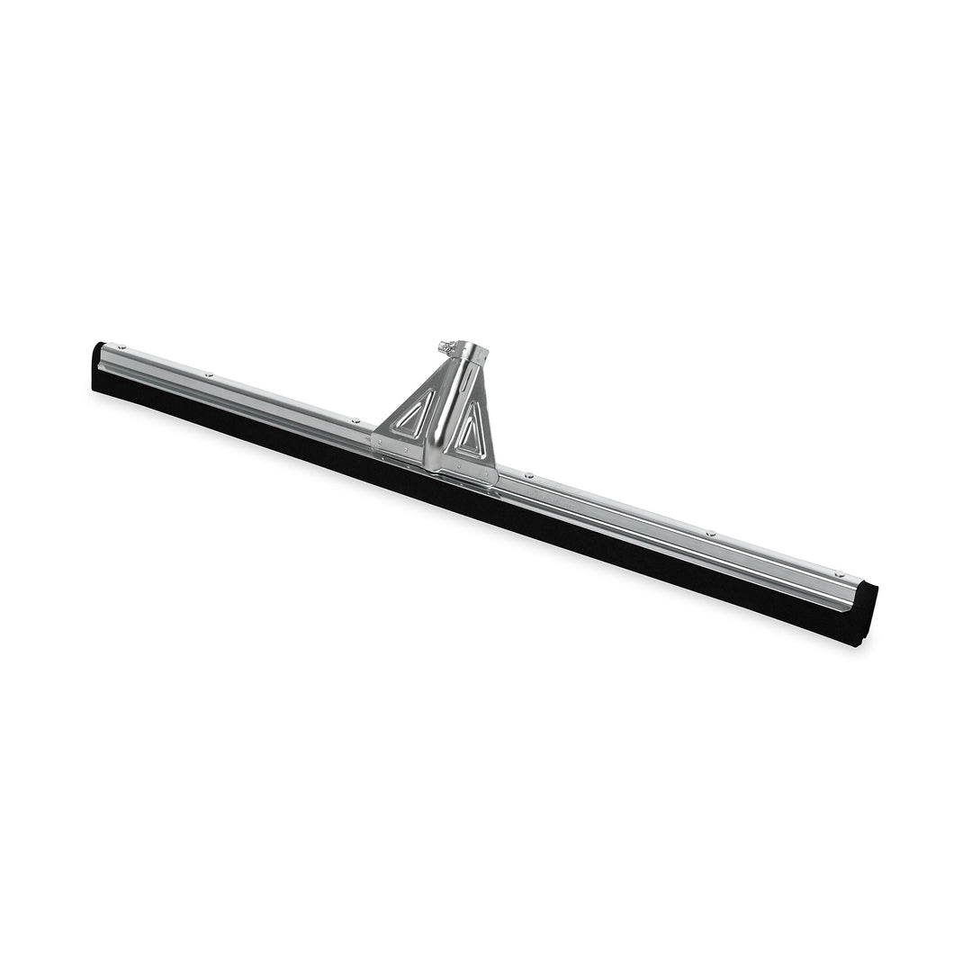 Heavy-Duty Floor Dual Squeegee, Black, for Warehouses/Concrete/Car Garage/Basement Floor