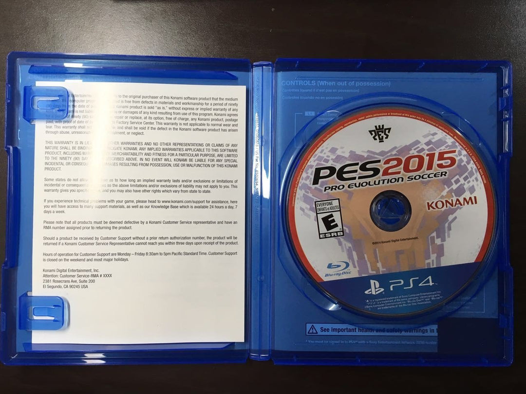 Pro Evolution Soccer 2015 - PlayStation 4