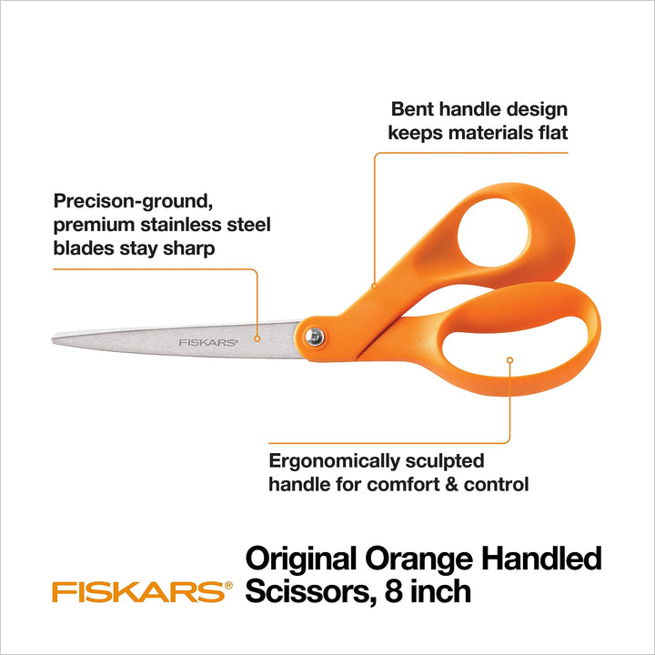 12-94518697WJ The Original Orange Handled Scissors