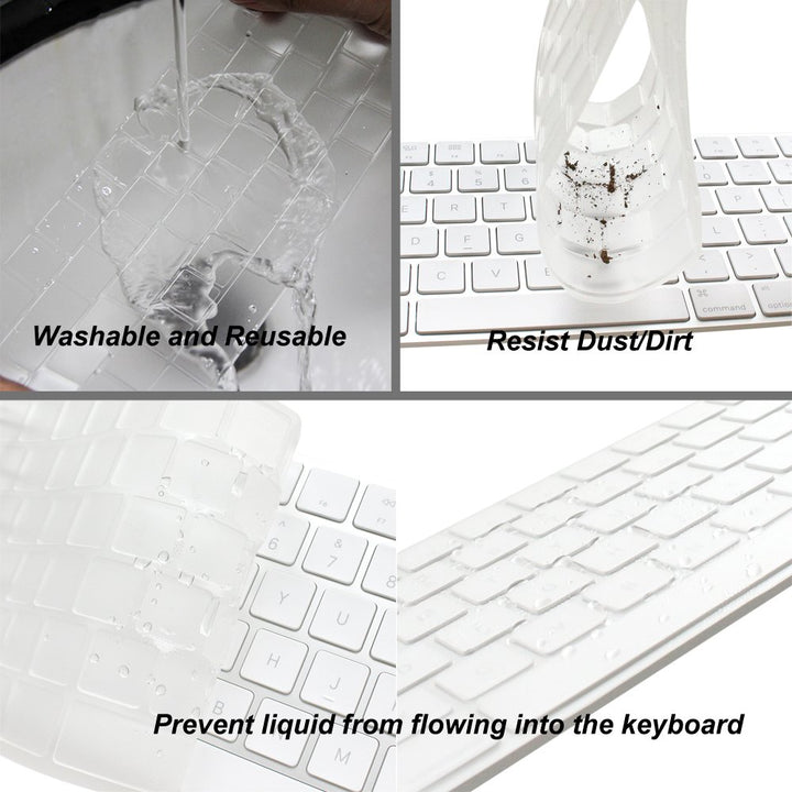 ProElife Ultra Thin Silicone Keyboard Protector Cover S