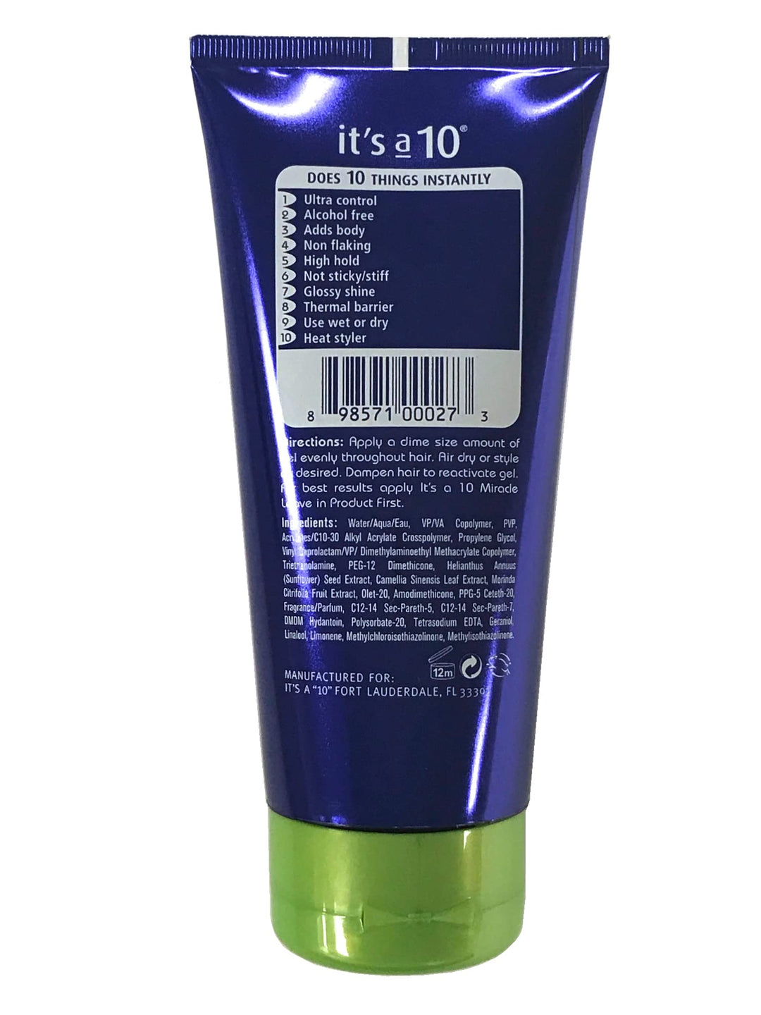 It%27s a 10 It&#39;s a 10 Miracle Firm Hold Gel 5 oz