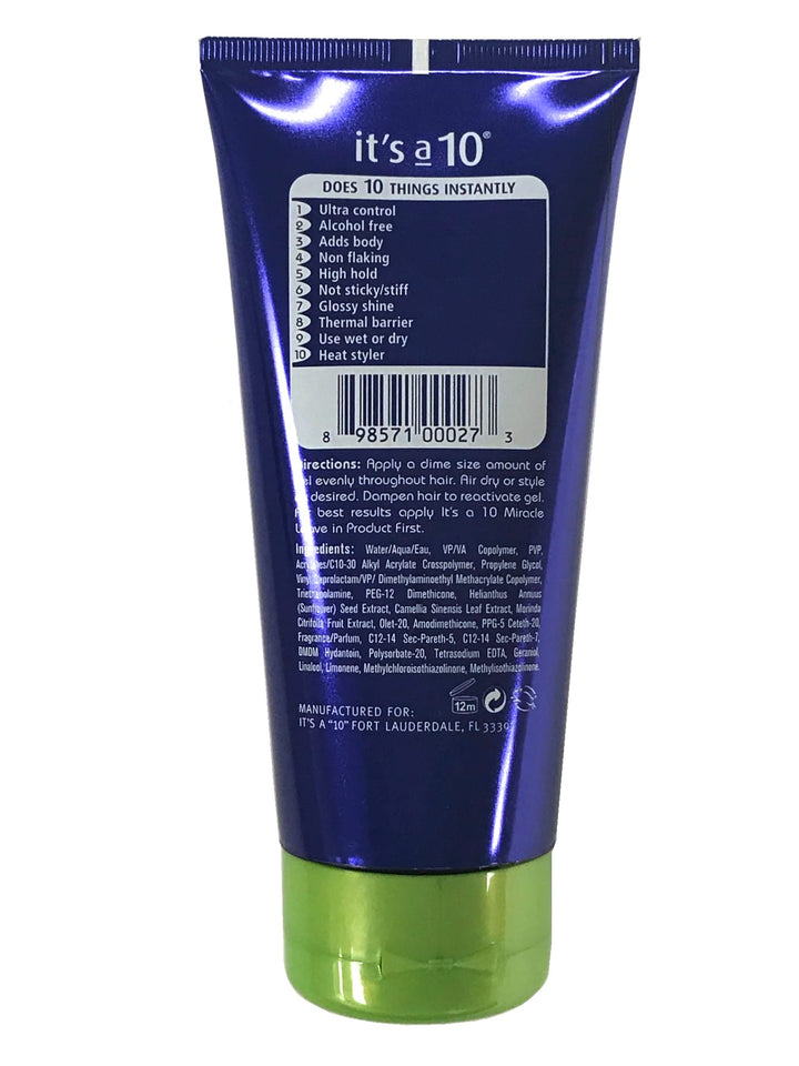 It%27s a 10 It&#39;s a 10 Miracle Firm Hold Gel 5 oz