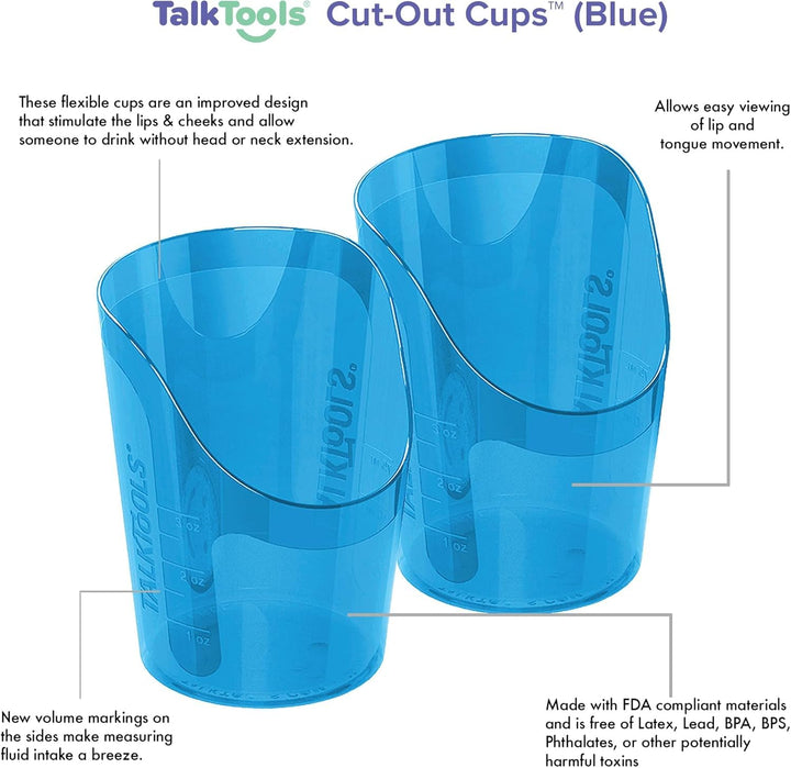 TalkTools Cut Out Cups - Motor and Coordination Support