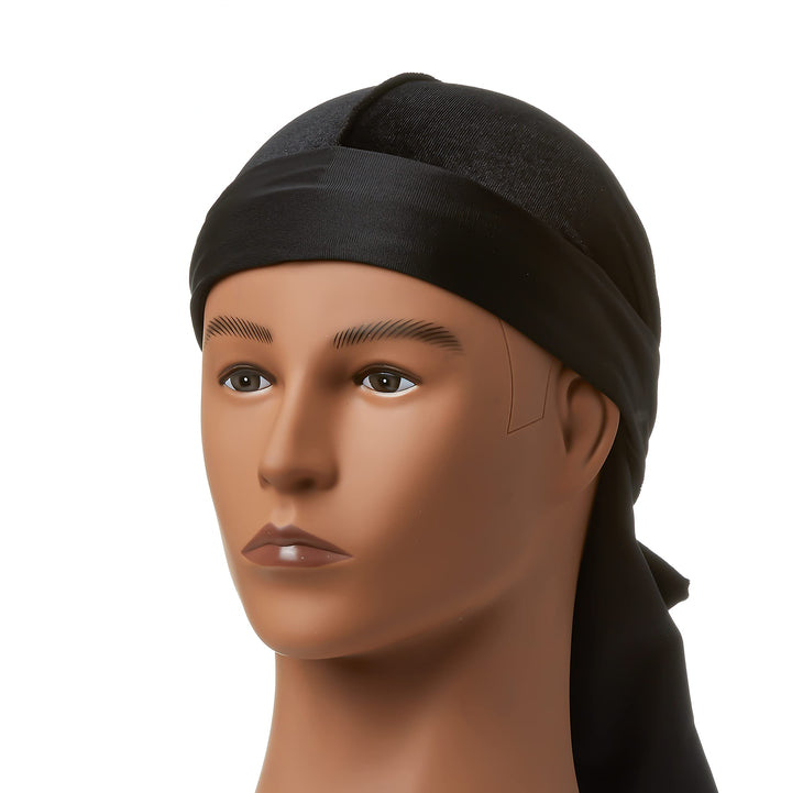 Red Kiss Red by Kiss Power Wave Velvet Luxe Durag, Black