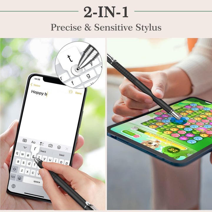 MEKO Universal Stylus,[2 in 1 Precision Series] Disc St